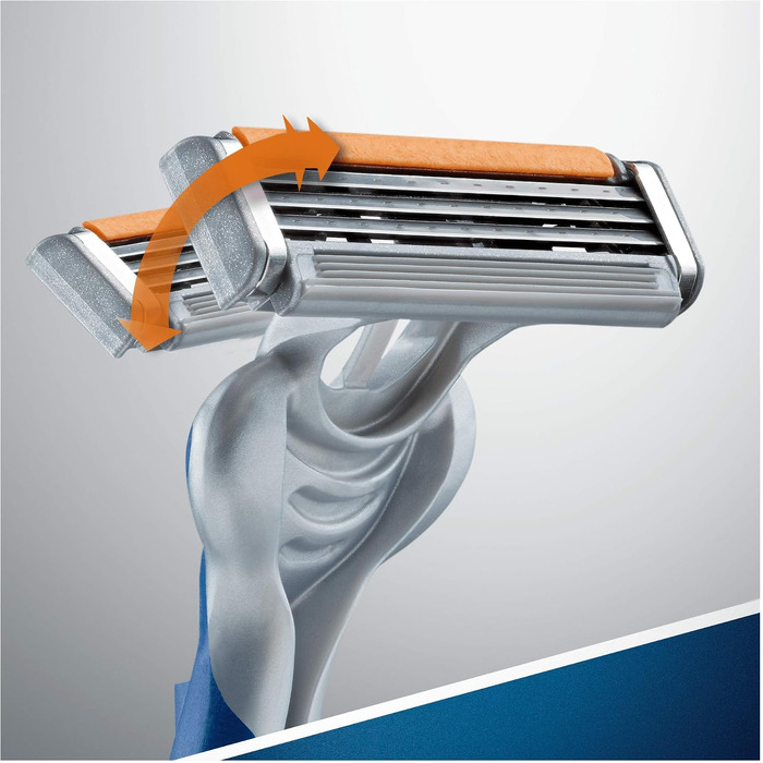 Смінні леза для чоловічих бритв Gillette Sensor Excel, 10 оригінальних касет