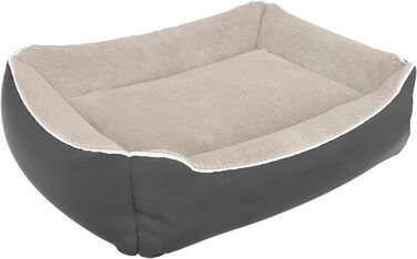 Кімната для собак та котів Sogni E Capricci, сіра, 62 x 50 x 17 см, (Creme, 84x66x19cm, NUVOLA)