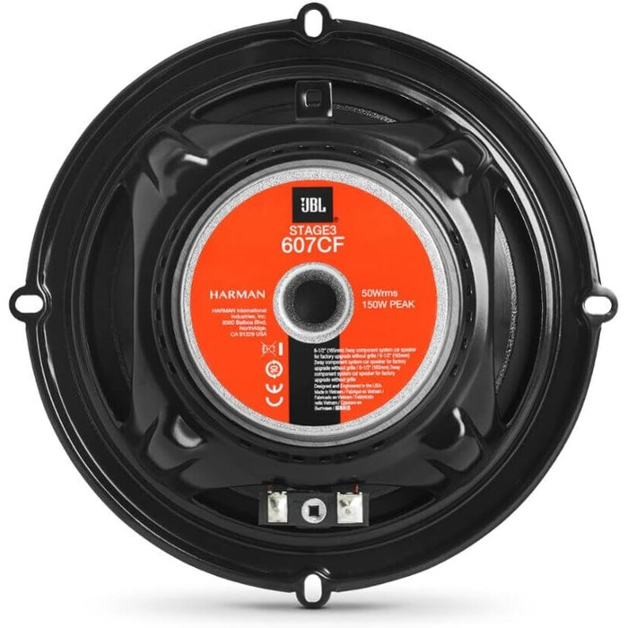 JBL Stage3 607CF автомобільна акустика 2-смугова, 250 Вт, комплект динаміків 160 мм (6,5