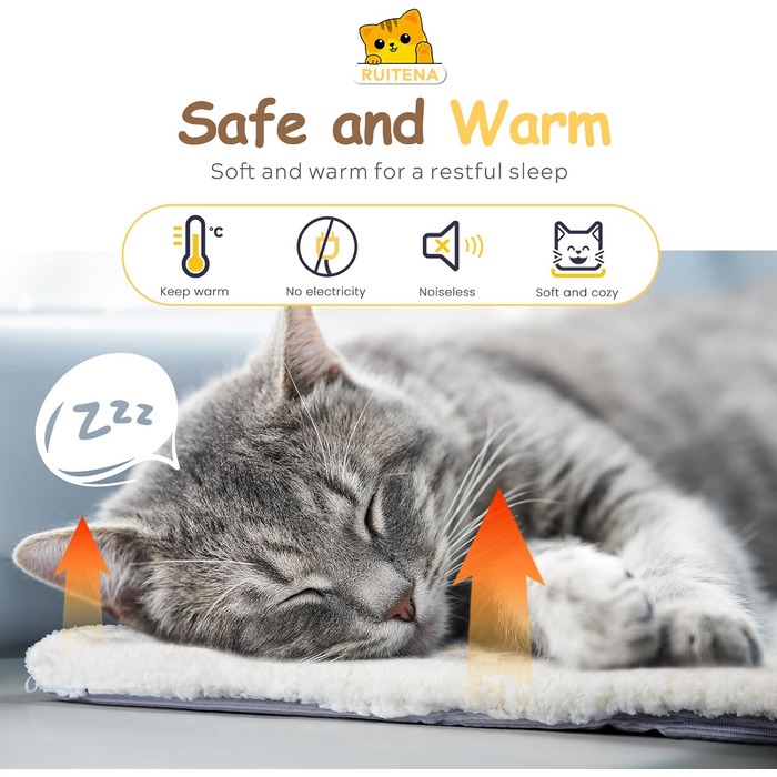 Самогріючі котячі ліжка для дому, 2-в-1, трансформовані ліжка для котів та маленьких собак, миються, складаються, килимок для собак/котів Pubby
