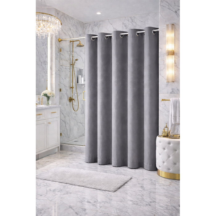 Текстильна штора для ванни NOW-ART, 150 x 260 см