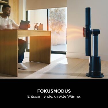 Вентилятор та обігрівач 2-в-1 Shark TurboBlade Cool + Heat з термостатом, пультом керування та коливанням | Безлопатевий вентилятор та обігрівач для швидкого нагріву та охолодження, чорно-золотий, TH200EU TurboBlade – Cool + Heat, антрацит