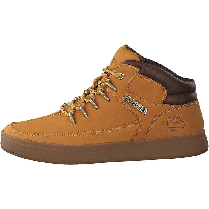 Чоловічі трекінгові черевики Timberland Davis Square Mid Hiker Wheat Nubuck, 44.5 EU