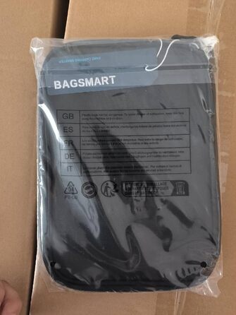 Органайзер для електроніки Bagsmart: рожевий кейс для кабелів, павербанку, USB-накопичувачів та SD-карт