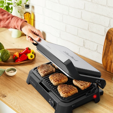 Електричний гриль Tefal GC520DE0, 2200 Вт, площа 800 см², з регулюванням температури