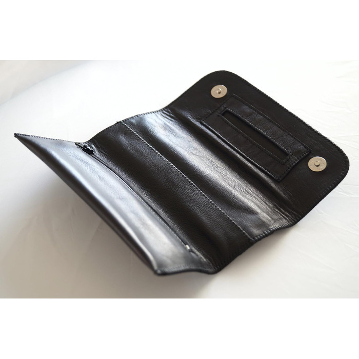 GERMANUS Furvus - Made in EU - Leather Tobacco Pouch Tobacco Bag Rolling Pouch Rolling Case Tobacco Case