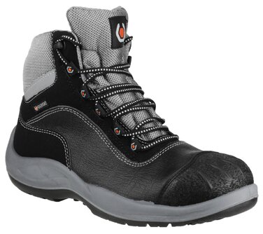 Чоловічі бойові черевики Base B119, 44 EU, чорний/сірий