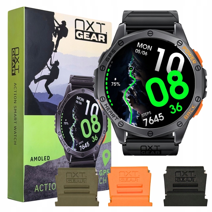 Смарт-годинник NXT.Gear K67, чорний