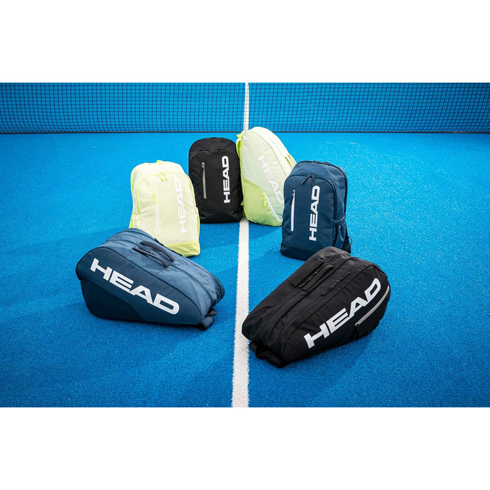 Сумка для ракет HEAD Base Racquet Bag – чорна, 5.12' x 13.00' x 21.26'