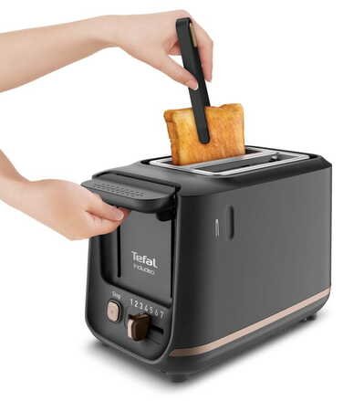 Тостер Tefal TT533811, чорний, 850 Вт