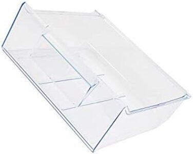 AEG Freezer Drawer, Middle/Top, 402 x 157 mm, Transparent, Plastic, for e.g. AEG, Zanussi Refrigerator / Freezer 2647017033