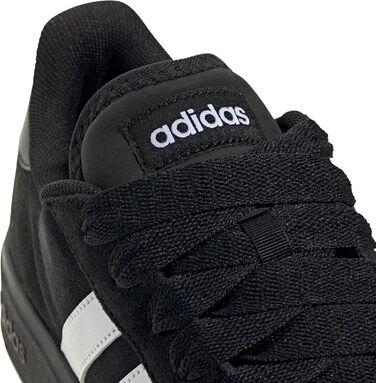 Кросівки Adidas Grand Court Base 00s Wildleder Core Black/Ftwr White/Gum, 43 1/3 EU, JQ6018