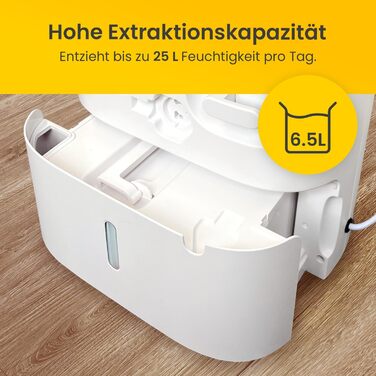 Електричний осушувач повітря Cosi Home - 25 л/добу, з датчиком вологості, таймером, для захисту від вологи та плісняви