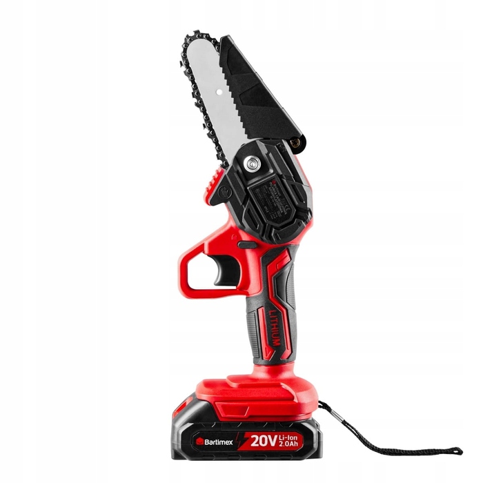 Акумуляторна ланцюгова пила Bartimex 20V 800W, 2 акумулятори по 2,0 Аг
