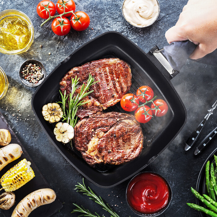Relaxdays Induction Grill Pan