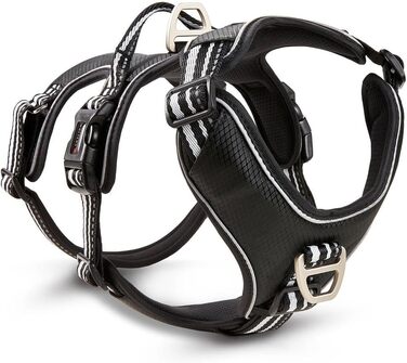 Посуда Wolters Active Pro No Escape, розмір 45-52.5 см, чорний/срібний