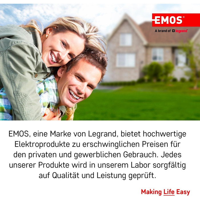 Портативне радіо EMOS з MP3-плеєром та акумулятором, FM радіоприймач, USB-C, Micro SD, білий/сірий