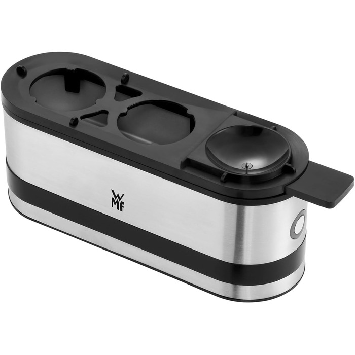 Електричний кошик для варіння яєць WMF Küchenminis на 2 яйця, з викруткою, BPA-free Tritan, 250W, Cromargan matt