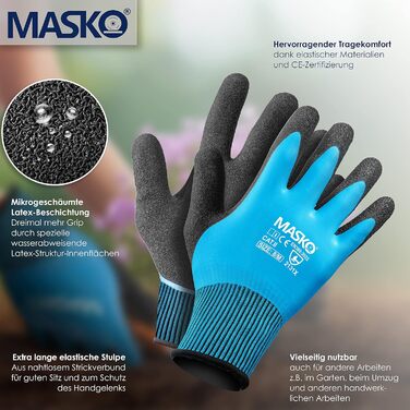Набір динамометричних ключів MASKO 6 шт, 40-210 Нм, 1/2'' з насадками 17/19/21 мм, подовжувачем 125 мм, рукавицями, кейсом, для авто, чорний