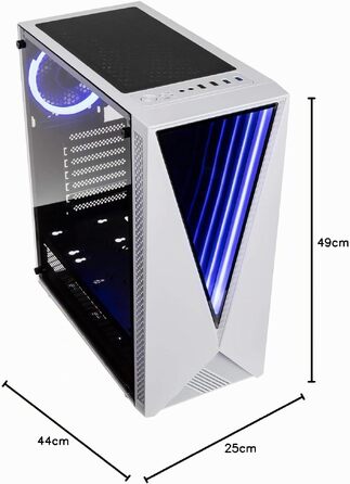 Корпус для ПК Kolink Void Midi Tower, білий (White)