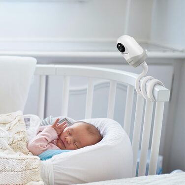 Кріплення для дитячого відеоняні Holaca (сумісне з HelloBaby HB40/HB65/HB66/HB6339/HB6336/HB6351/HB6550 та Blemil BL9052-2), гнучке кріплення з 1/4-дюймовою різьбою