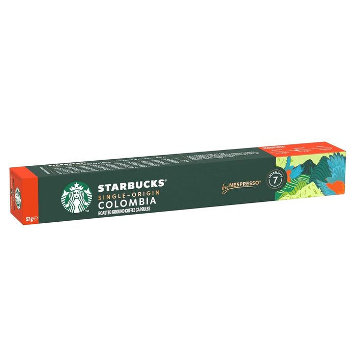 Капсули Starbucks Single-Origin Colombia в капсулах Nespresso, середнього обсмаження, 80 капсул (8 шт. по 10 шт.)