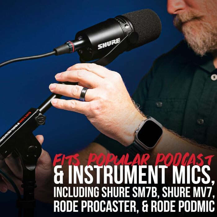 Мікрофонний стійка Gator Frameworks для бас-бочки та підсилювача з однією штангою (GFW-MIC-0851) з ваговою основою