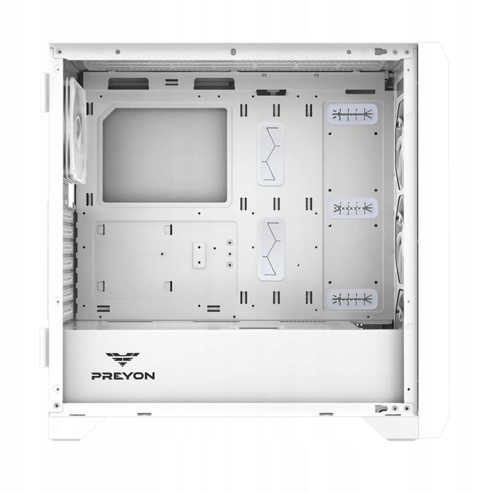 Корпус Preyon Nest Windy White Midi Tower, білий