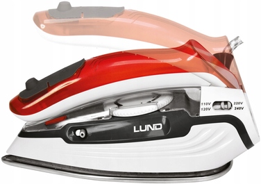 Дорожня праска 1100 Вт, складана, з керамічною підошвою та 3 режимами прасування