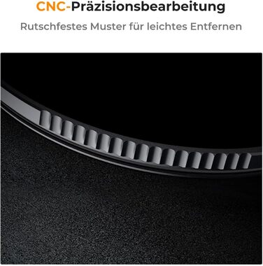 Фільтр K&F Concept Nano-X Serie 82mm ND1000000 - нейтральний фільтр (20 ступенів затемнення) для фотографії небесних явищ