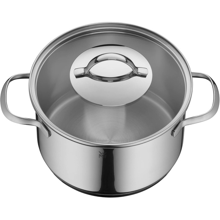 Каструля WMF Provence Plus 16 см без кришки, 1.4 л, з нержавіючої сталі Cromargan, без покриття, для плити та духовки