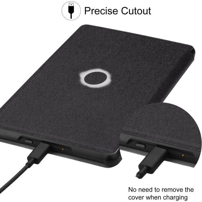 Чохол для Kindle 6' (11-го покоління) 2024/2022 (C2V2L3) з PU шкіри, Smart Cover з авто-вимиканням, Löwenzahn (Mondfinsternis)