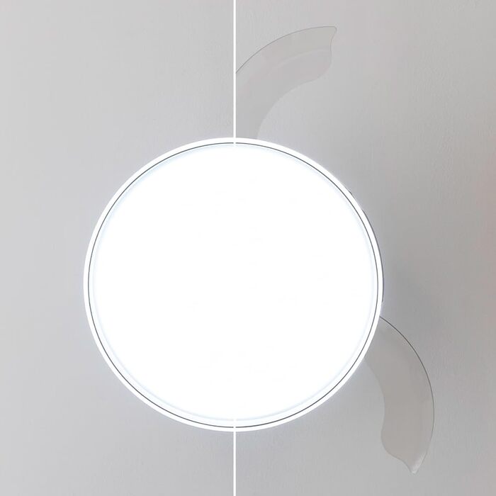 Стеляний вентилятор Cecotec EnergySilence Aero 470: 55W, пульт, діаметр 106 см, 3 лопаті, 3 швидкості, функція обігріву (діаметр 132 см, сірий), нержавіюча сталь