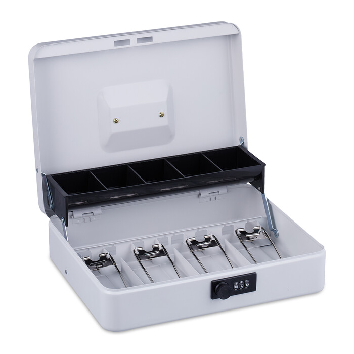Relaxdays Combination Lock Cash Box
