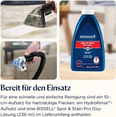 Портативний мийник для килимів Bissell SpotClean C5 - для дому, авто, човнів та диванів