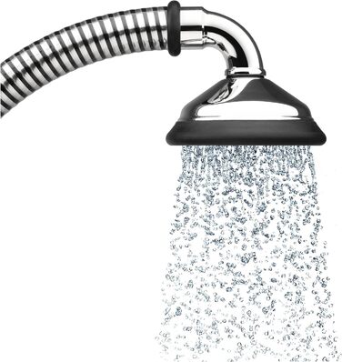 The first showerhead with the Blue Angel eco-label. BUBBLE-RAIN espresso XL. Shower sustainably with our water bubble technology = over 60% water and energy savings. From an alpine manufactory.