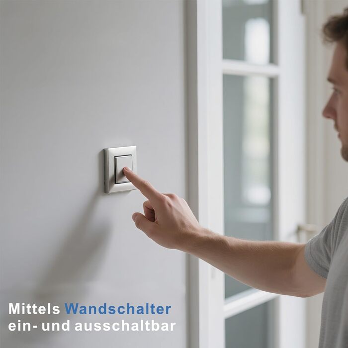 Дзеркало для ванної кімнати AQUABATOS з підсвічуванням 100x70 см LED, антизапар, сенсорне керування, 3 кольори світла, регулювання яскравості