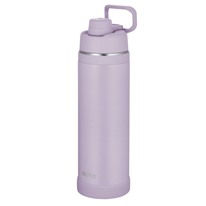 Термос Thermos Ultralight Max з ручкою, вакуумна пляшка з нержавіючої сталі для спорту та подорожей, 1.5 л, світло-блакитний (Orchid Mat)
