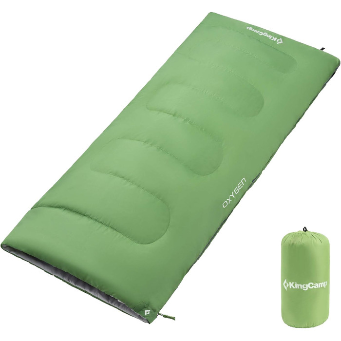 KingCamp 3-Season Sleeping Bag - Lightweight, Water-Resistant & Warm for Adults & Kids - Camping & Outdoor