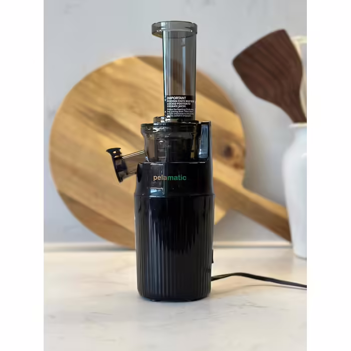Компактна електрична соковижималка Zuminstant (Slow Juicer) для холодного віджиму, багата на поживні речовини, без піни, для свіжих овочів і фруктів, для маленької кухні
