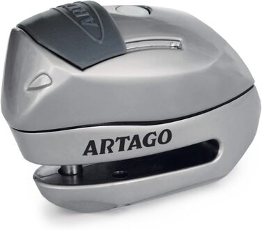 Замок на гальмівний диск Artago 24S.6M з сигналізацією 120 дБ, для мотоцикла, смарт, діаметр 6 мм
