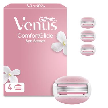 Жіночі бритви Gillette Venus Comfortglide Spa Breeze, рожеві, 12 змінних касет