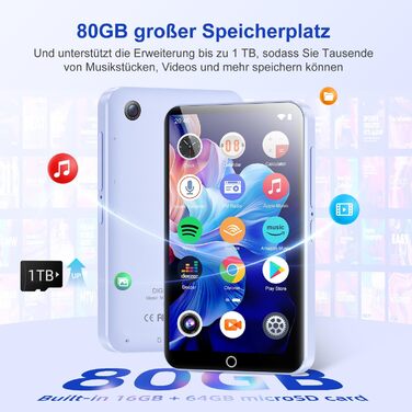 MP3 плеєр Bluetooth WiFi 4.02