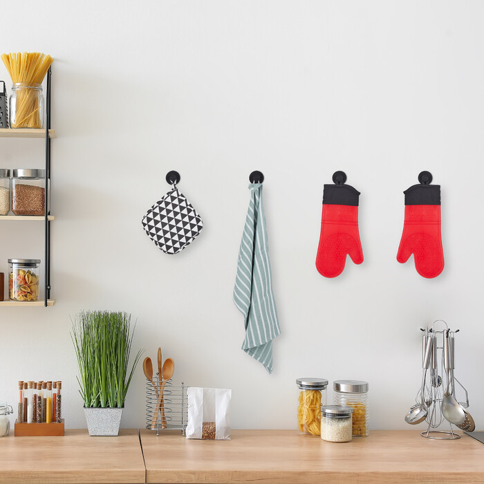 Set of 4 Self-Adhesive Hooks