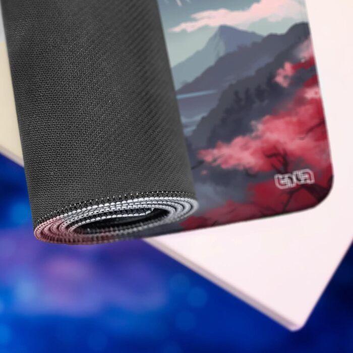 Tilt Premium килимок для миші Gaming XXL 1000x500x4mm | Нековзний килимок на стіл | Водостійкий мат для робочого столу (30 x 30 см, Japanese Forest)