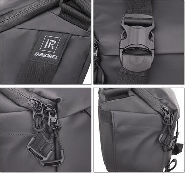 Сумка для камери INNOREL CB0611: водонепроникна, для DSLR/SLR/Mirrorless, з кріпленням для штатива, 6 літрів, чорна