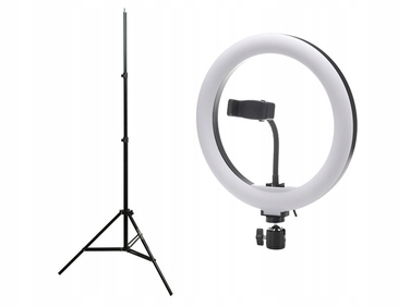 Кільцева лампа для макіяжу LED Ring Light зі штативом та тримачем для телефону