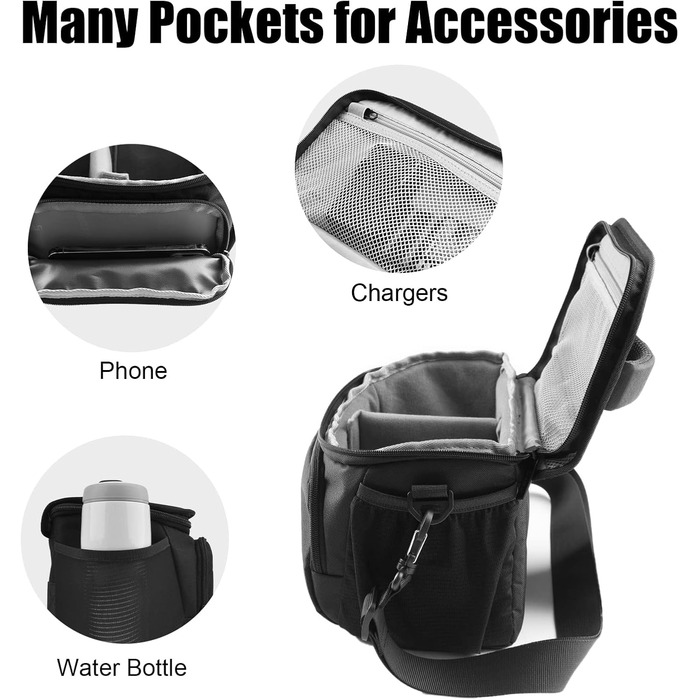 Водонепроникна фотосумка для дзеркальної камери Cwatcun (Canon, Nikon, Sony, Fuji)