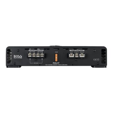 Сабвуфер BOSS Audio Systems R4002, 800 Вт, 2-канальний, чорний