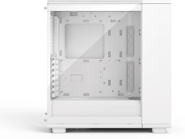 Комп'ютерний корпус Fractal Design Epoch Weiß з прозорою бічною панеллю з загартованого скла, Mesh-панель, 3 вентилятори Momentum 12, підтримка ATX/mATX/ITX